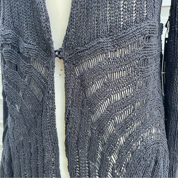 Women’s Knit Black Cardigan - Picture 3 of 6